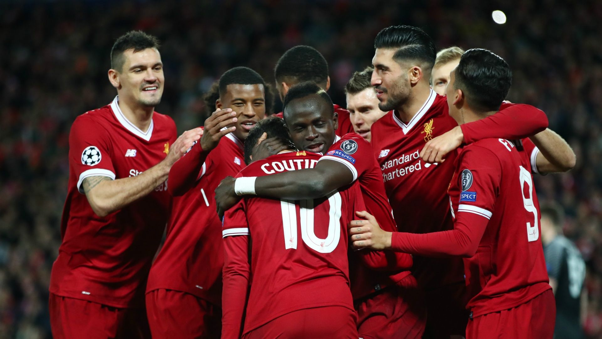 Liverpool celebrate