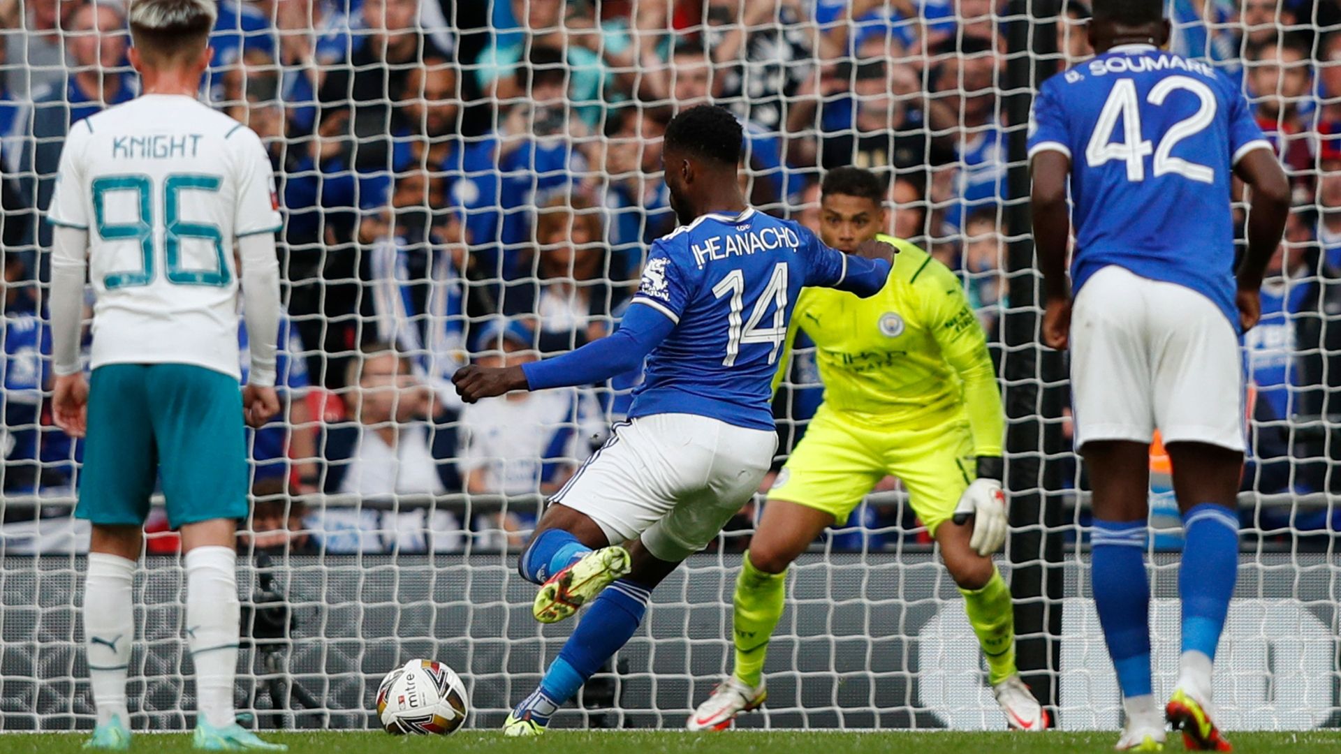 Kelechi Iheanacho Leicester Community Shield