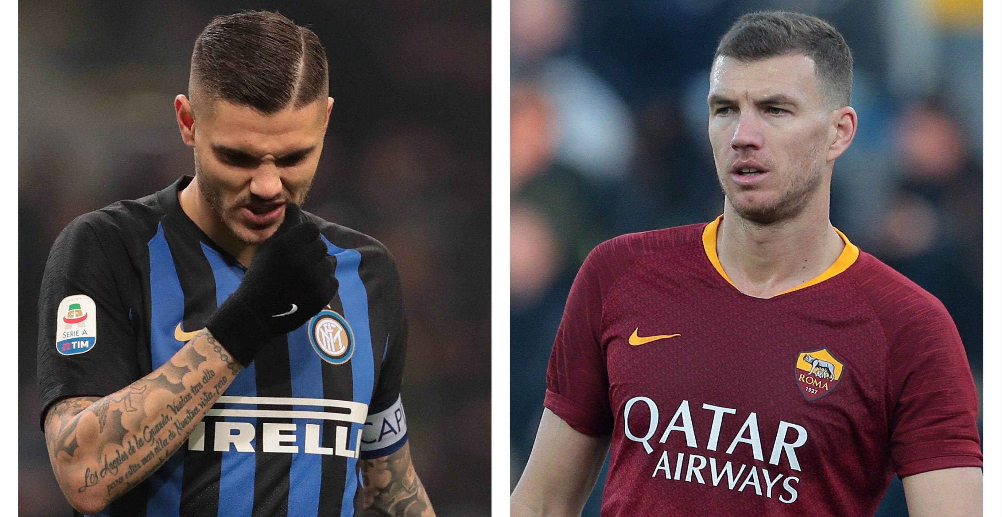 Mauro Icardi Edin Dzeko