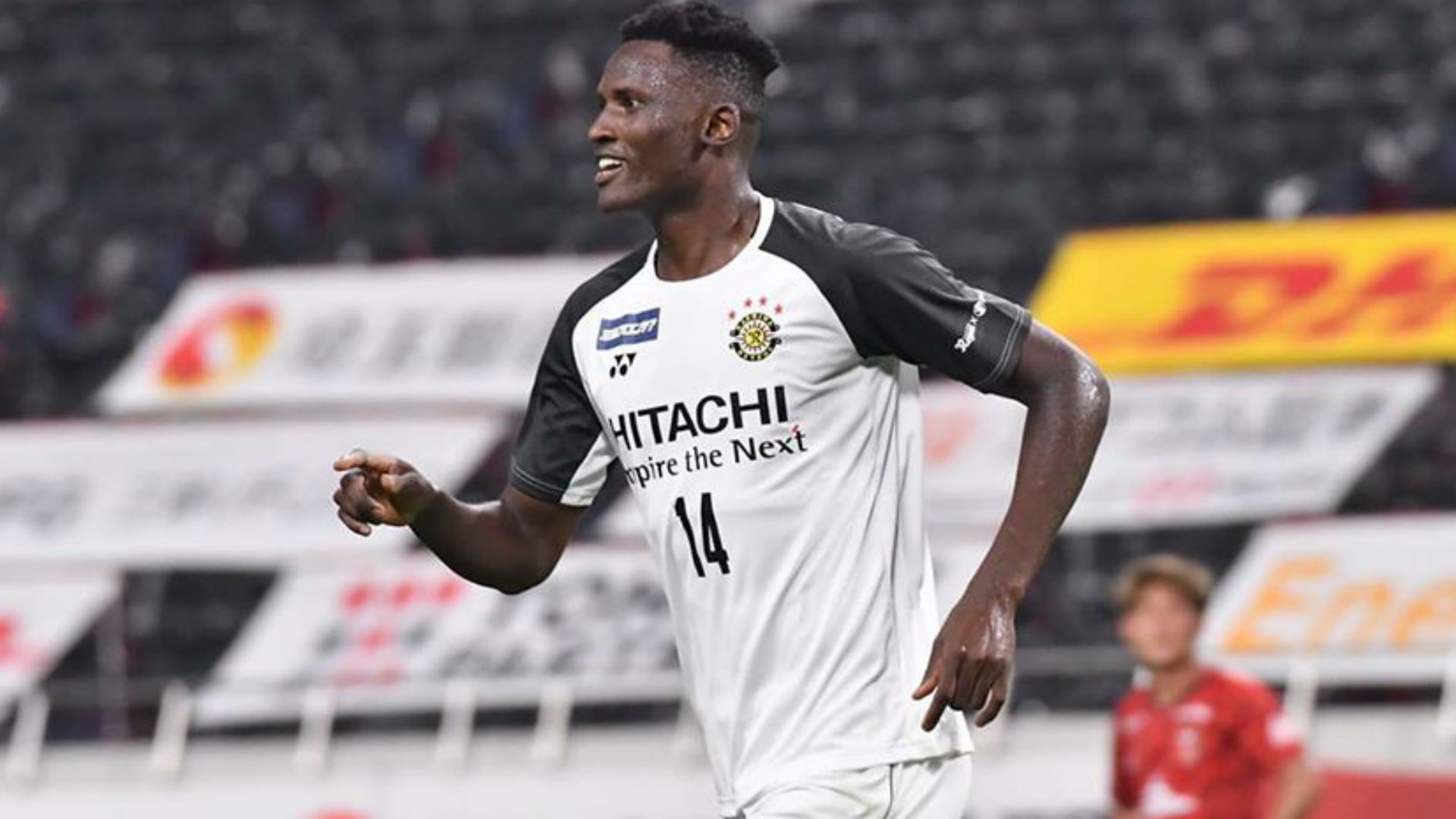 Michael Olunga of Harambee Stars and Kashiwa Reysol.