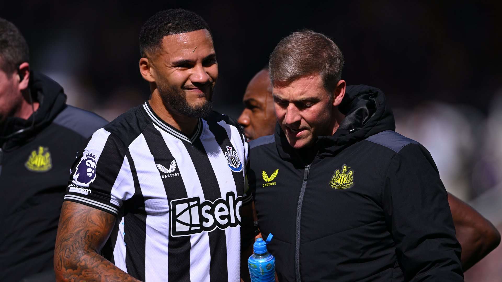 Jamaal Lascelles injury Newcastle 2023-24