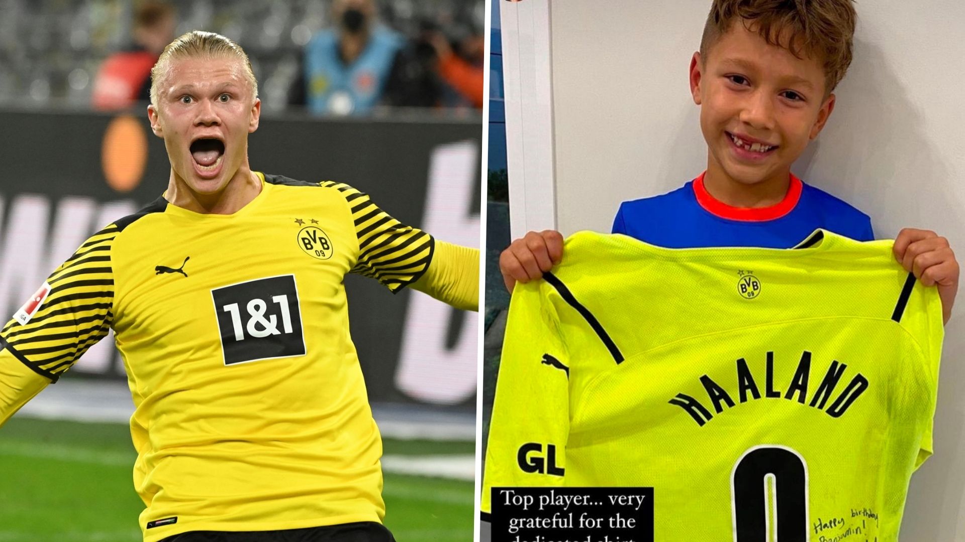 Haaland & Saurez's son