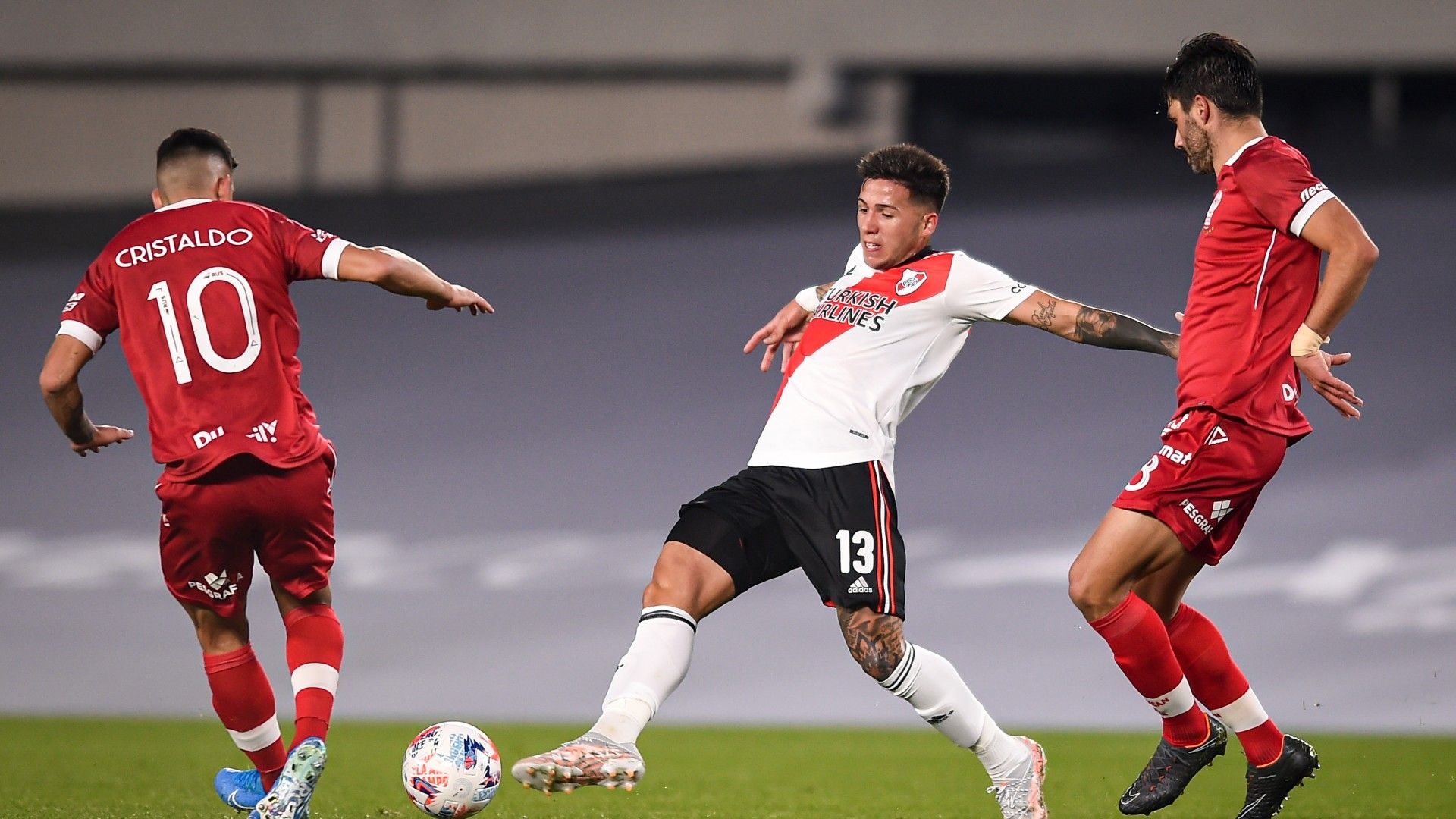 Enzo Fernandez River Huracan Torneo Liga Profesional 01082021