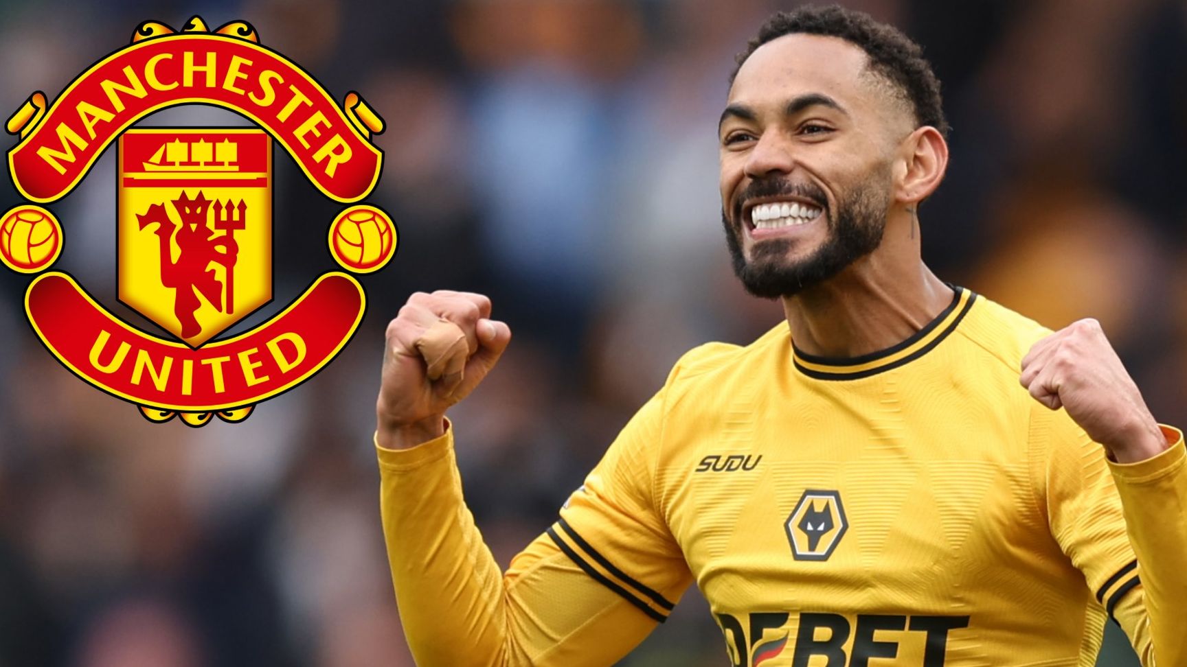 Matheus Cunha Man Utd GFX