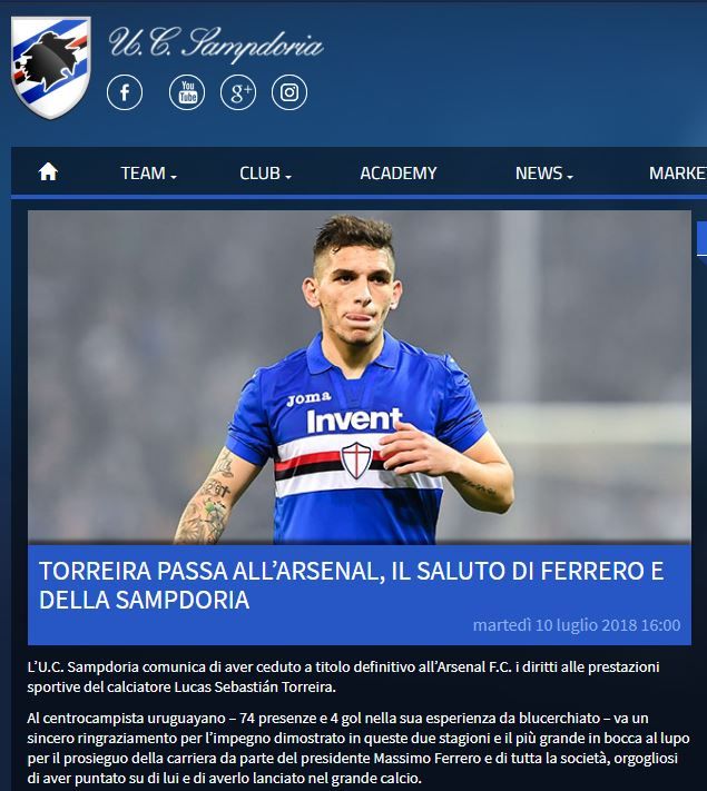 토레이라 삼프도리아