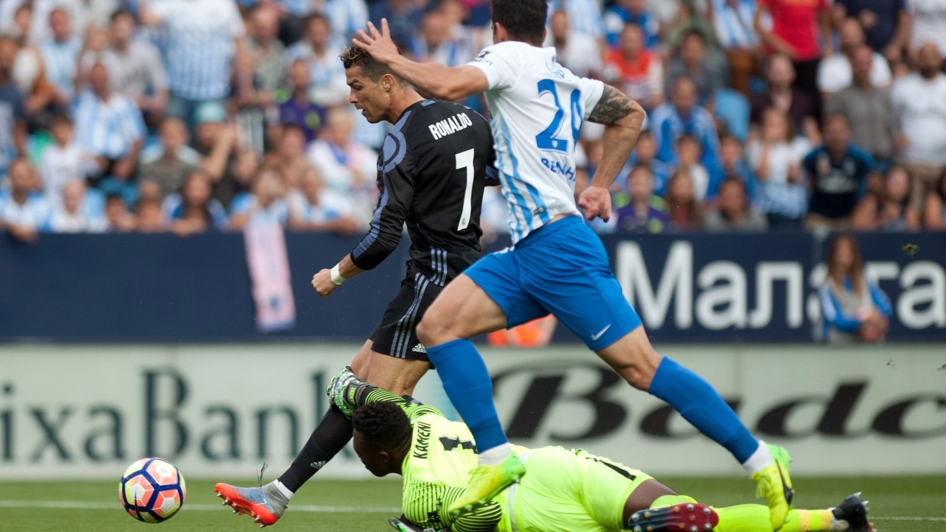 Cristiano Ronaldo Malaga Real Madrid LaLiga 21052017