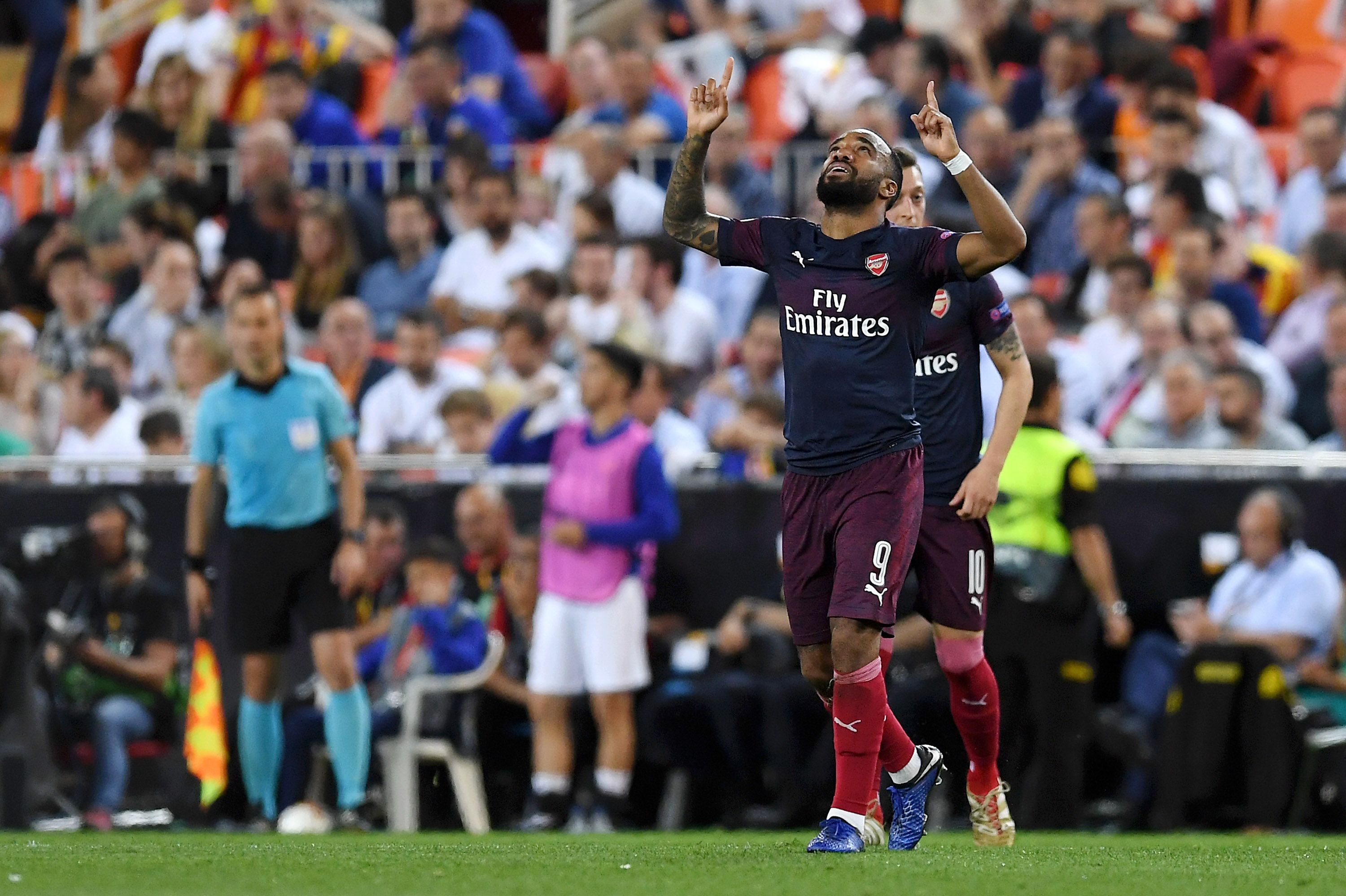 Lacazzette Arsenal Valencia Europa League