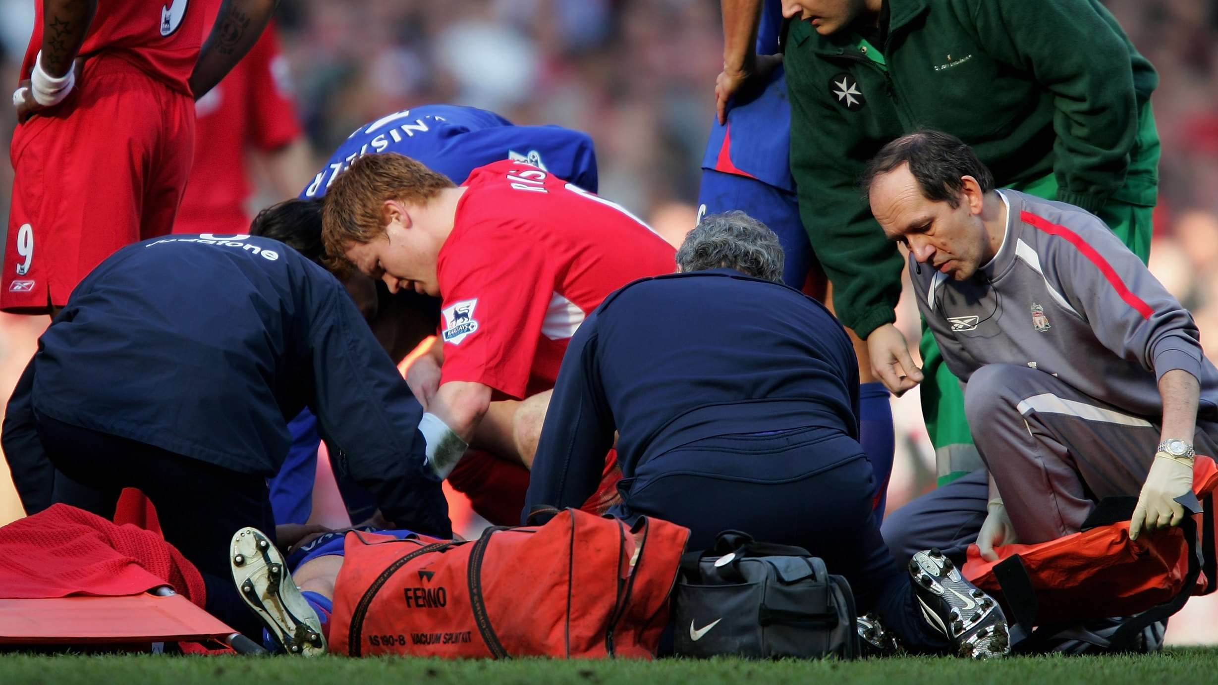 Alan Smith Manchester United Liverpool Injury