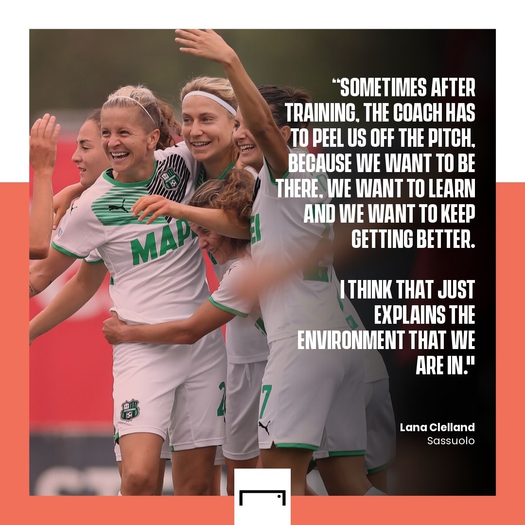 Lana Clelland Sassuolo quote PS gfx 1:1