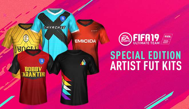 Embed only FIFA 19 Ultimate Team Artist Kits