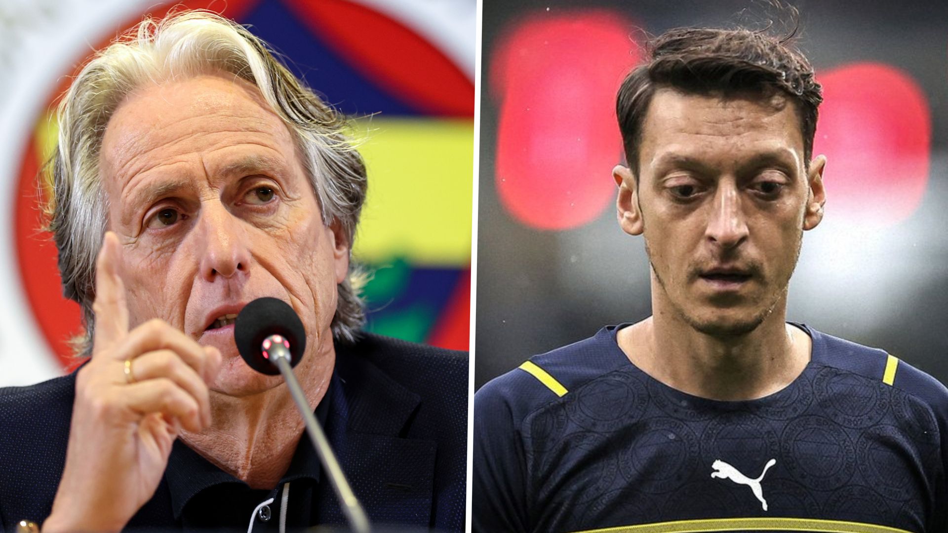 Jorge Jesus & Mesut Ozil