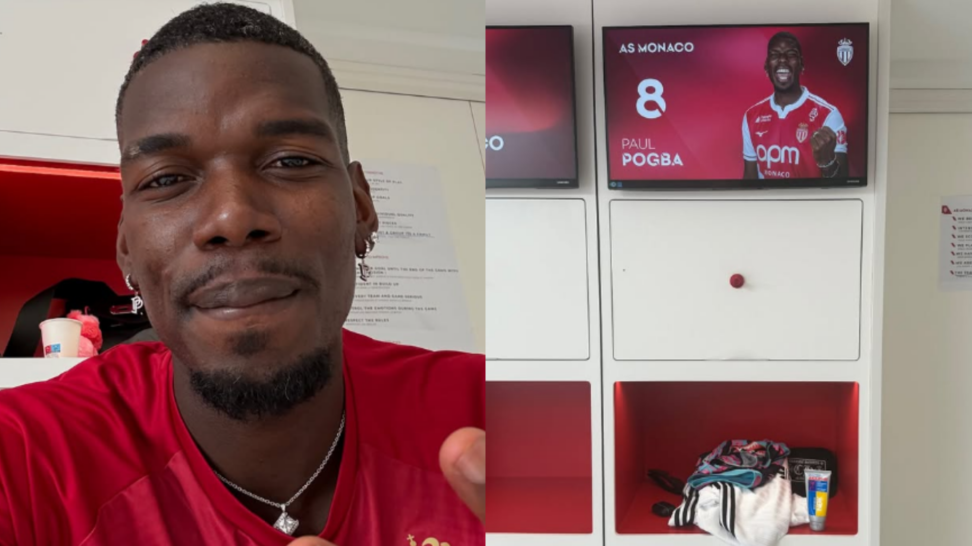 Paul Pogba offers first glimpse of his ‘new office’ as ex-Man Utd star backs World Cup winner to be a ‘walking highlight reel’ for Monaco | Goal.com UK