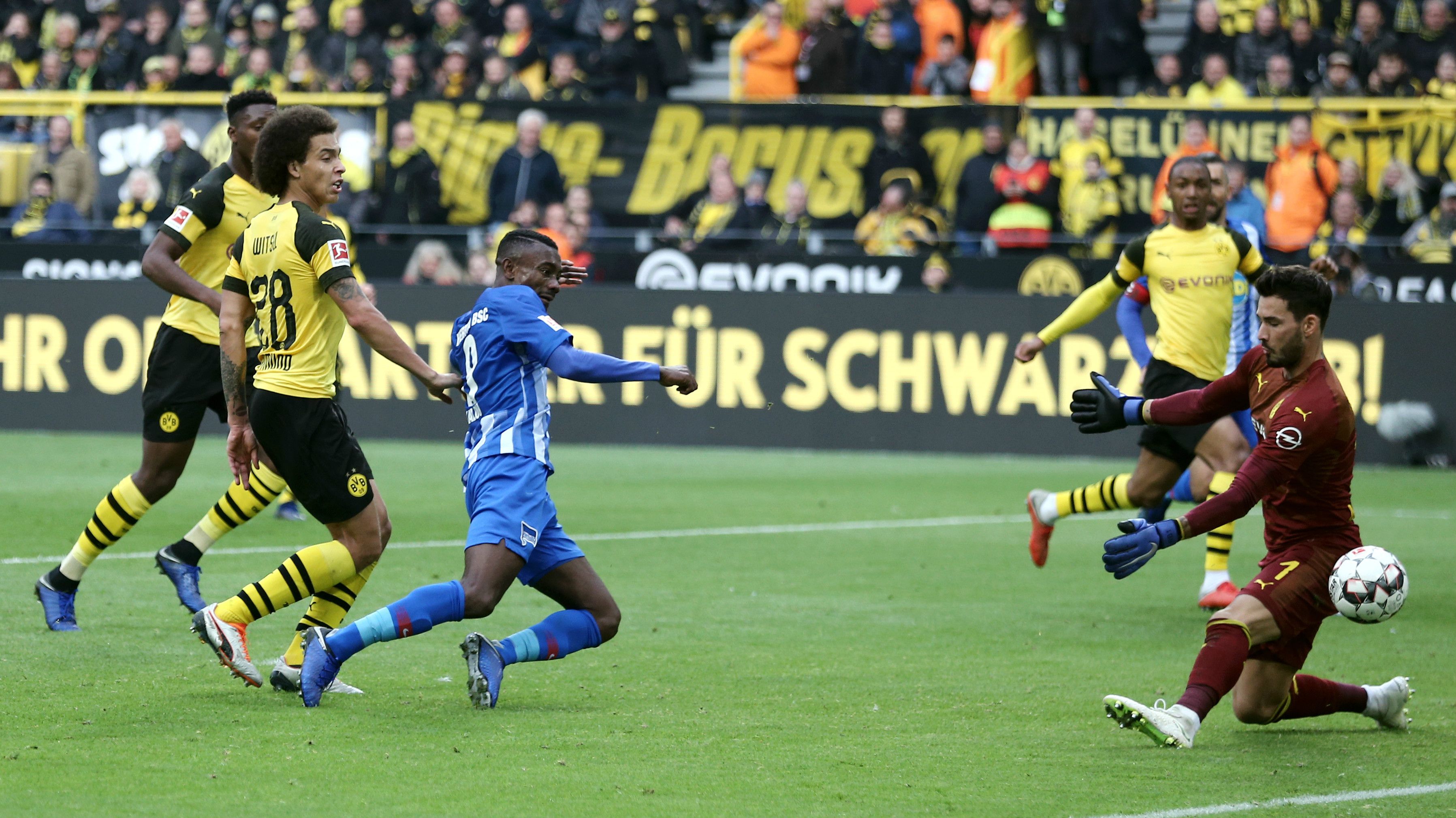 Borussia Dortmund Hertha BSC Berlin Bürki Witsel Kalou 27102018