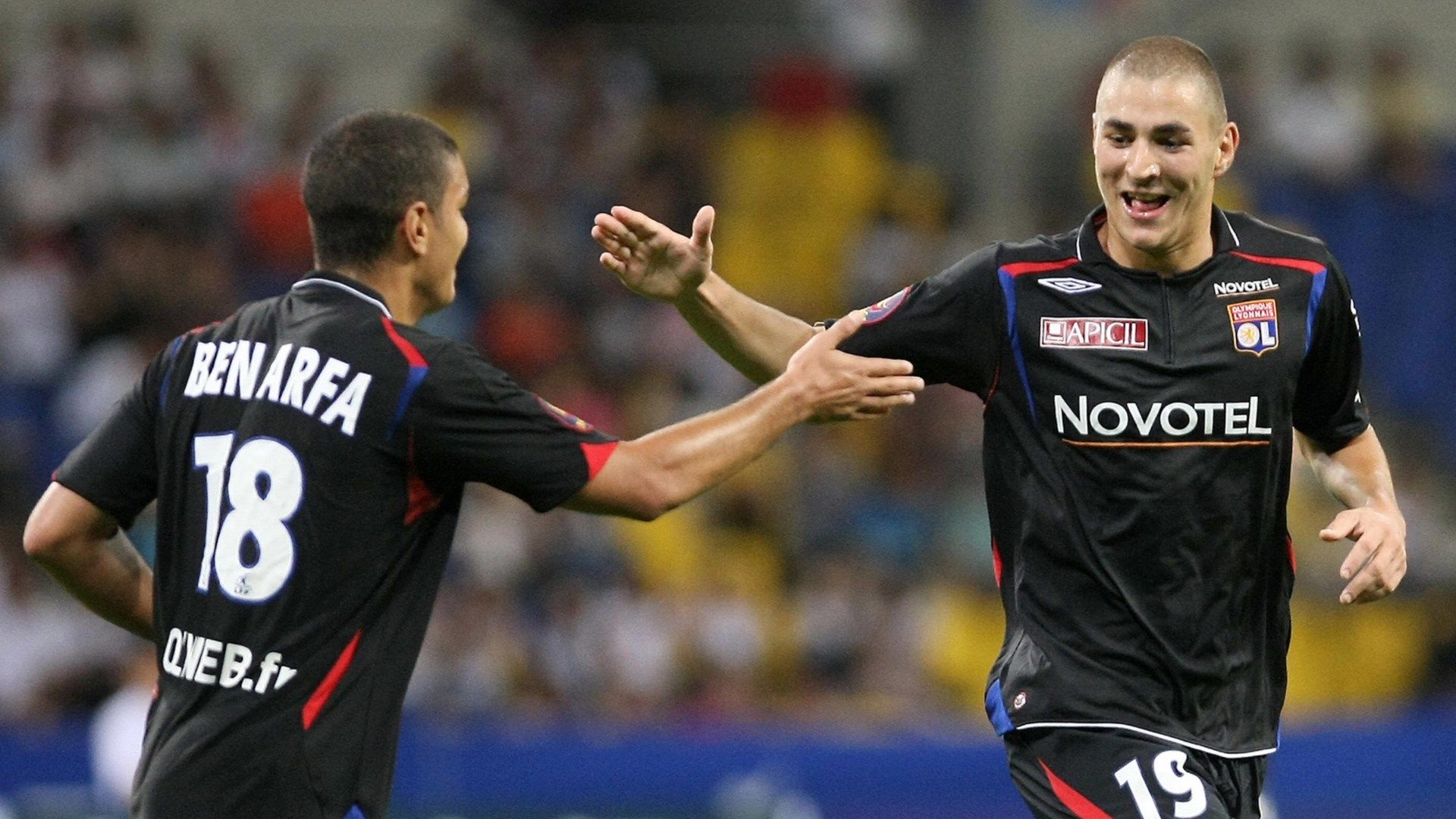 Hatem Ben Arfa, Karim Benzema - Olympique Lyonnais 2007