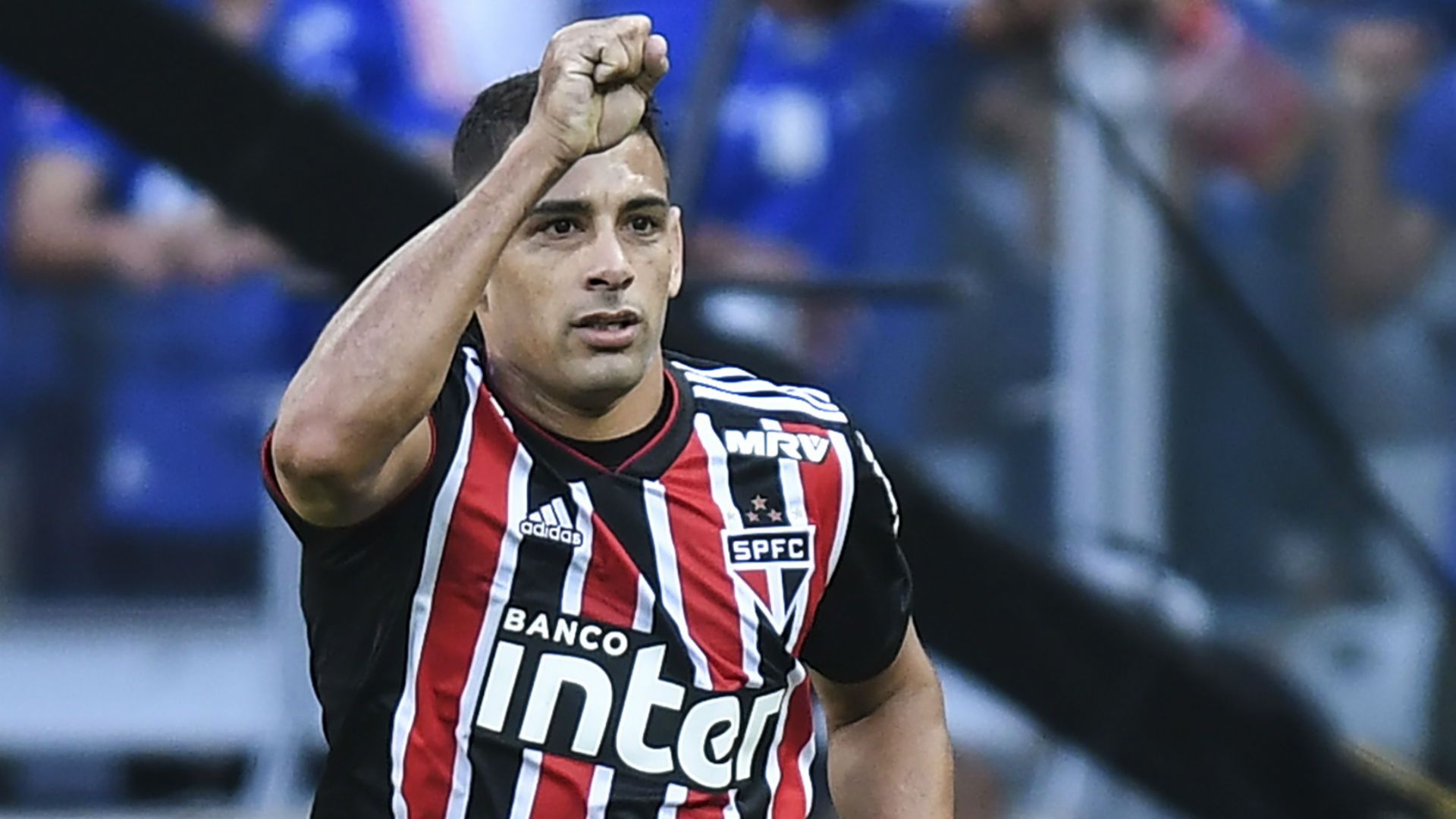 Diego Souza Cruzeiro São Paulo Brasileirão 29 07 2018