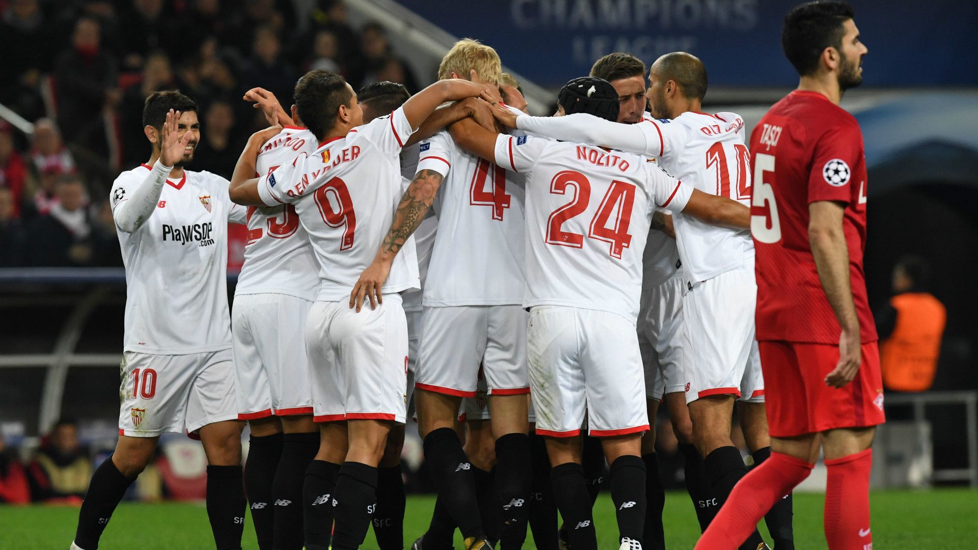 SPARTAK MOSCU SEVILLA CHAMPIONS LEAGUE