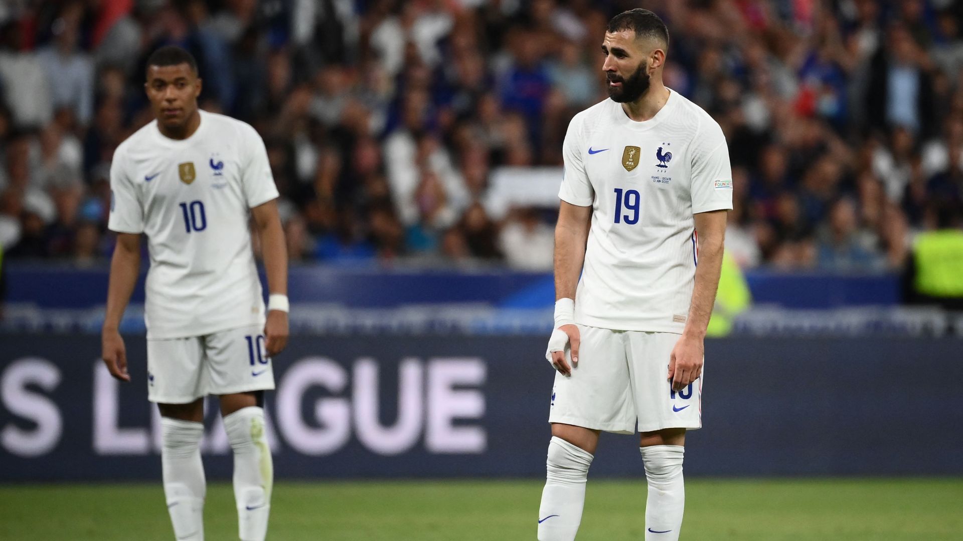 France Croatie 2022 Benzema Mbappé