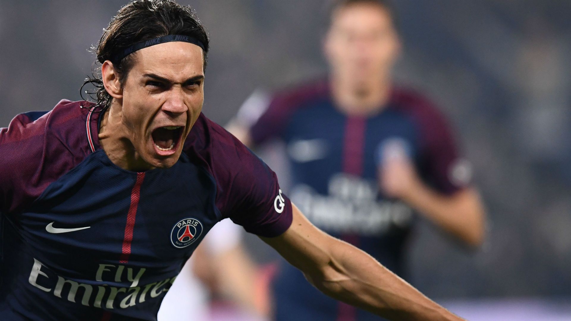 Edinson Cavani PSG Nice Ligue 1 27102017