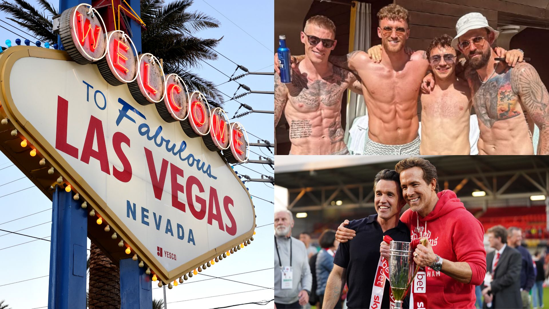 Wrexham Las Vegas 2025 James McClean Steven Fletcher