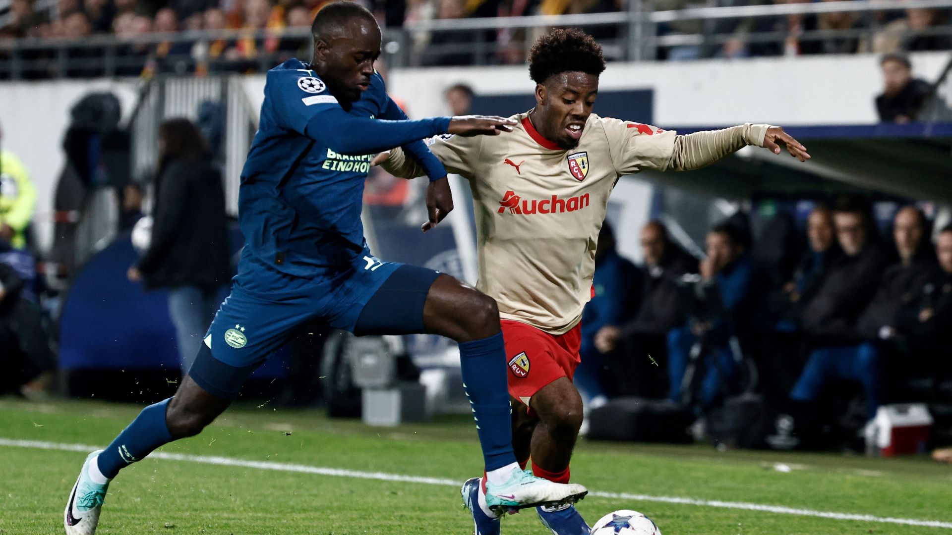 Elye Wahi Lens PSV Eindhoven Champions League