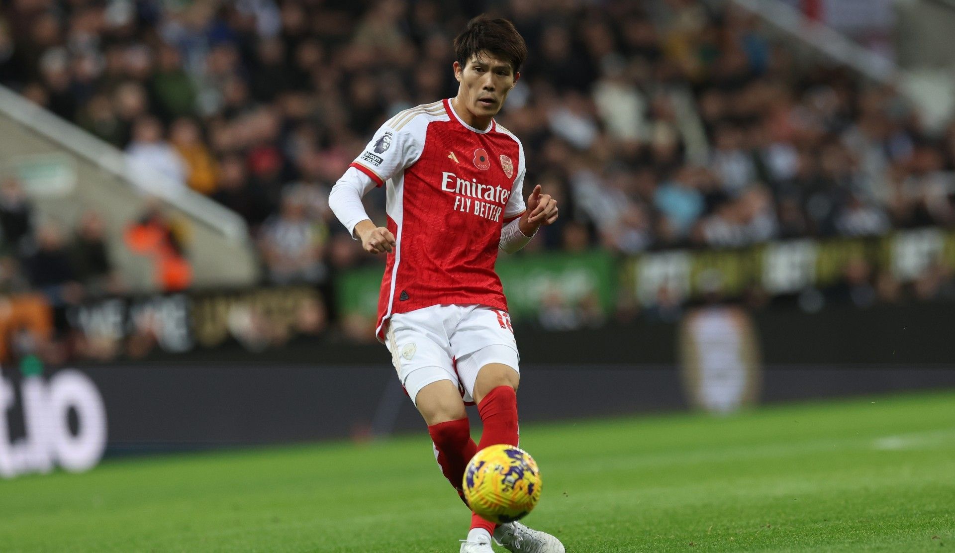 アーセナル 冨安健洋 オーセンティック ホーム CL仕様（M）2023-24