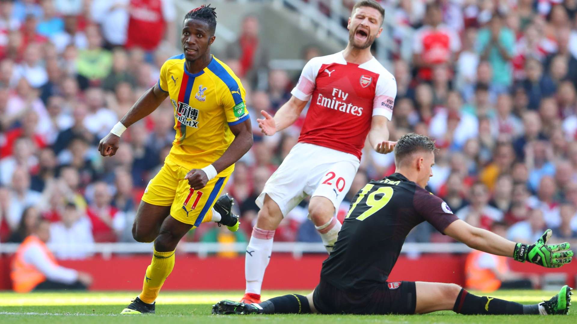 arsenal crystal palace 2019