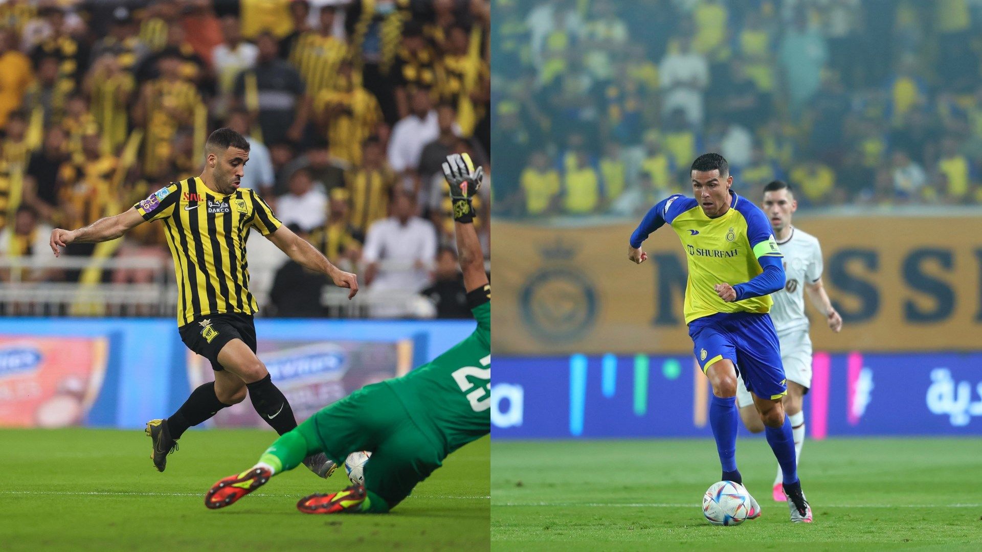 Cristiano Ronaldo - Abderrazak Hamdallah - Ittihad - Nassr 2023