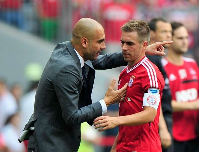 Philipp Lahm Pep Guardiola