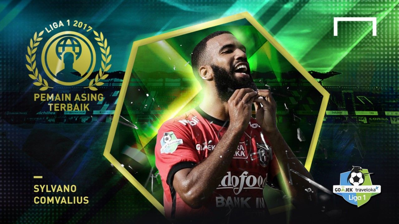 Pemain Asing Terbaik Liga 1 2017 - Sylvano Comvalius
