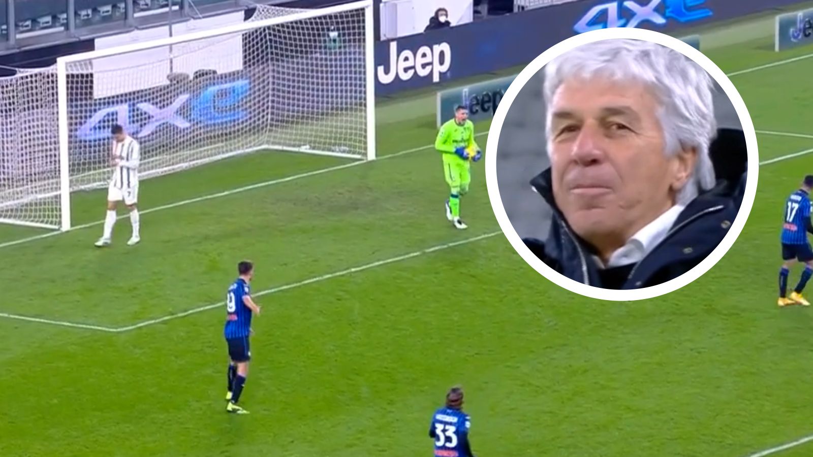 GFX Cristiano Ronaldo Gian Piero Gasperini Juventus Atalanta 2020