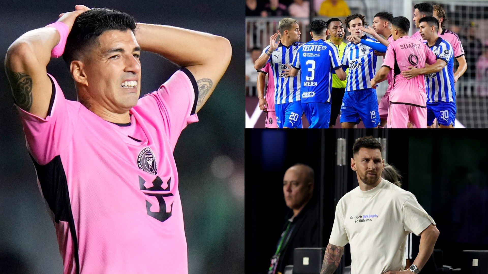 Inter Miami split vs CF Monterrey