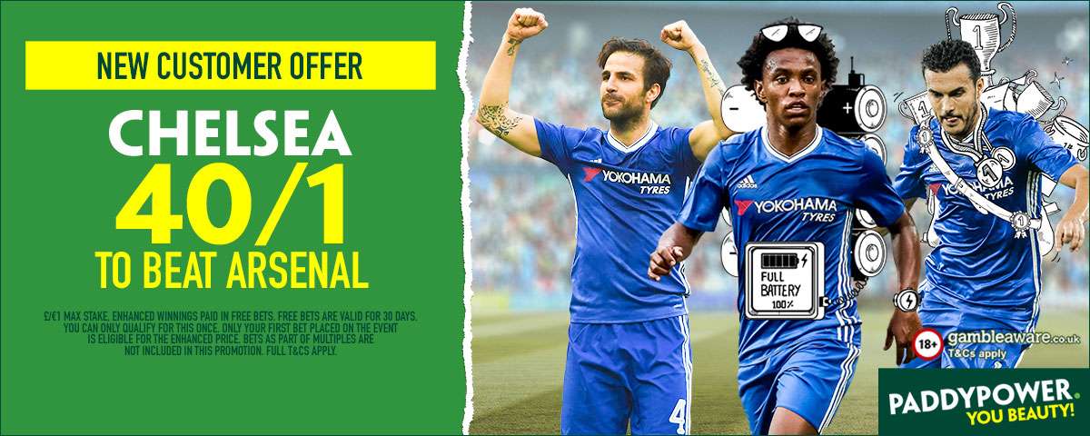 GFX Arsenal Chelsea enhanced betting
