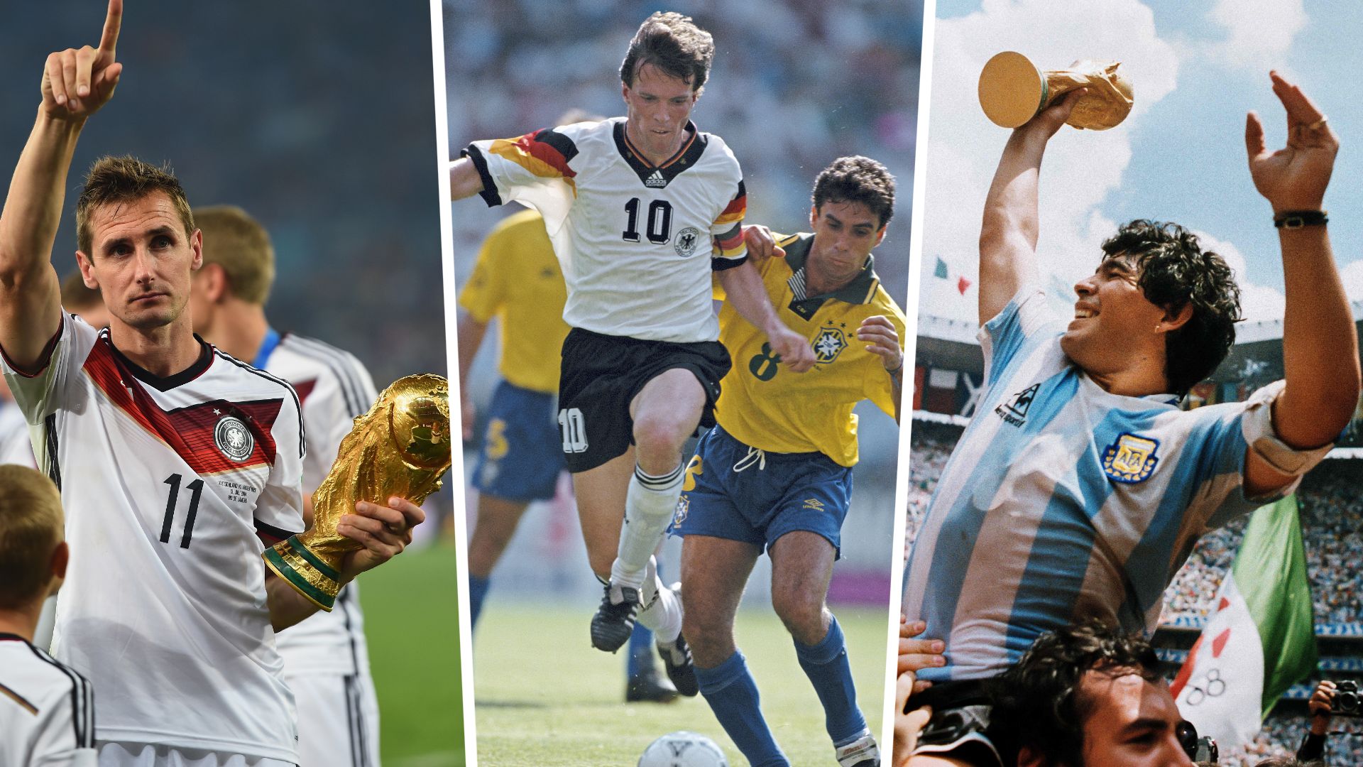 Klose Matthaus Maradona