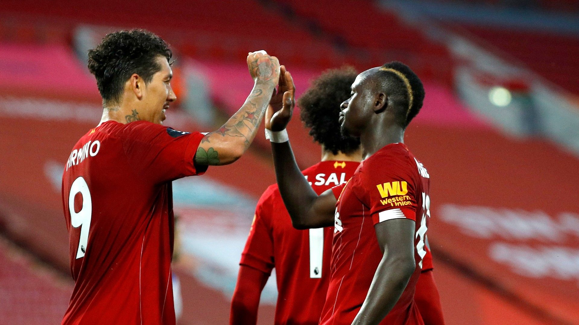 Mane Firmino Liverpool 2020