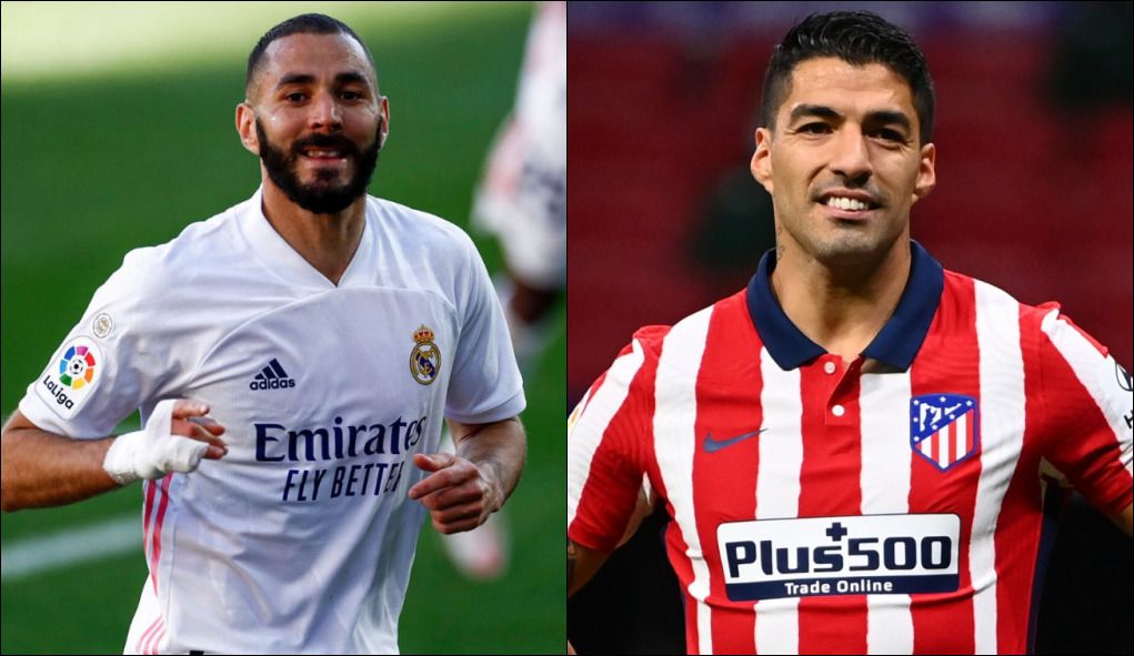 Benzema Suárez Real Madrid Atlético Madrid