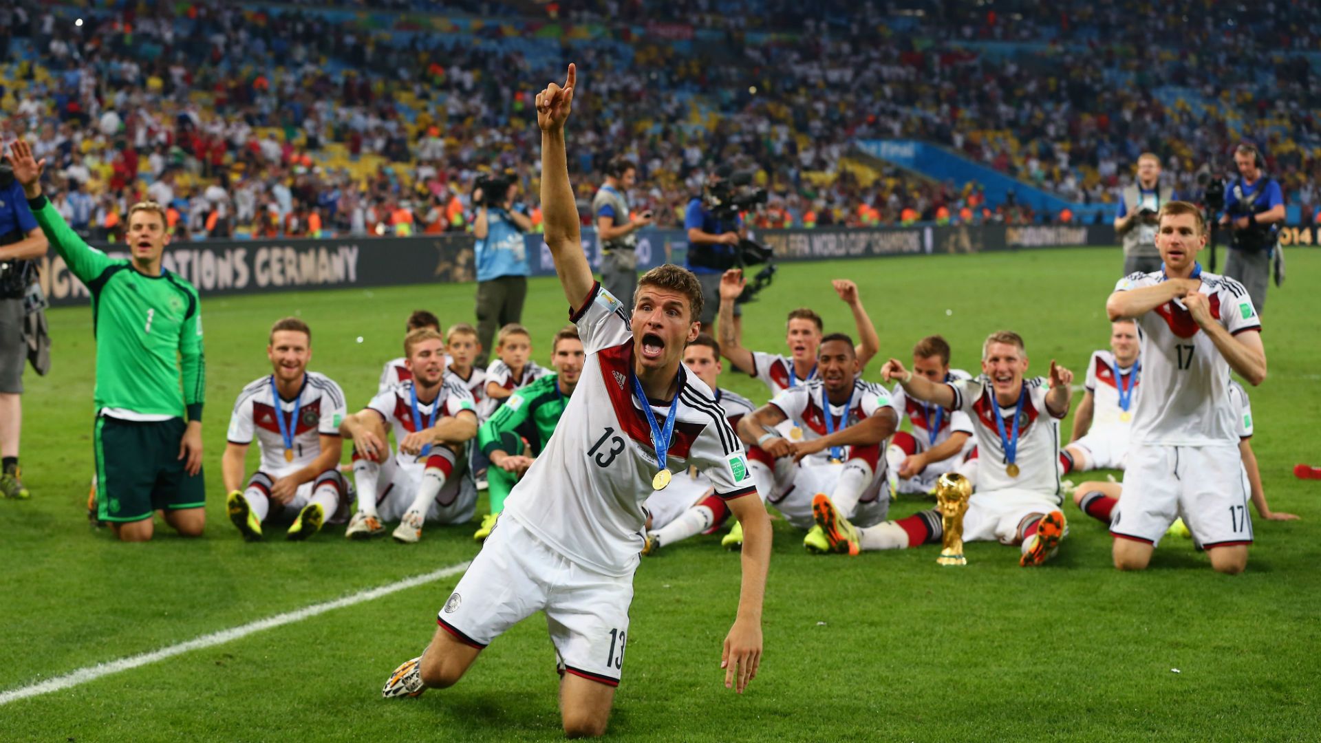 Thomas Müller 2014 WC WM Germany Argentina