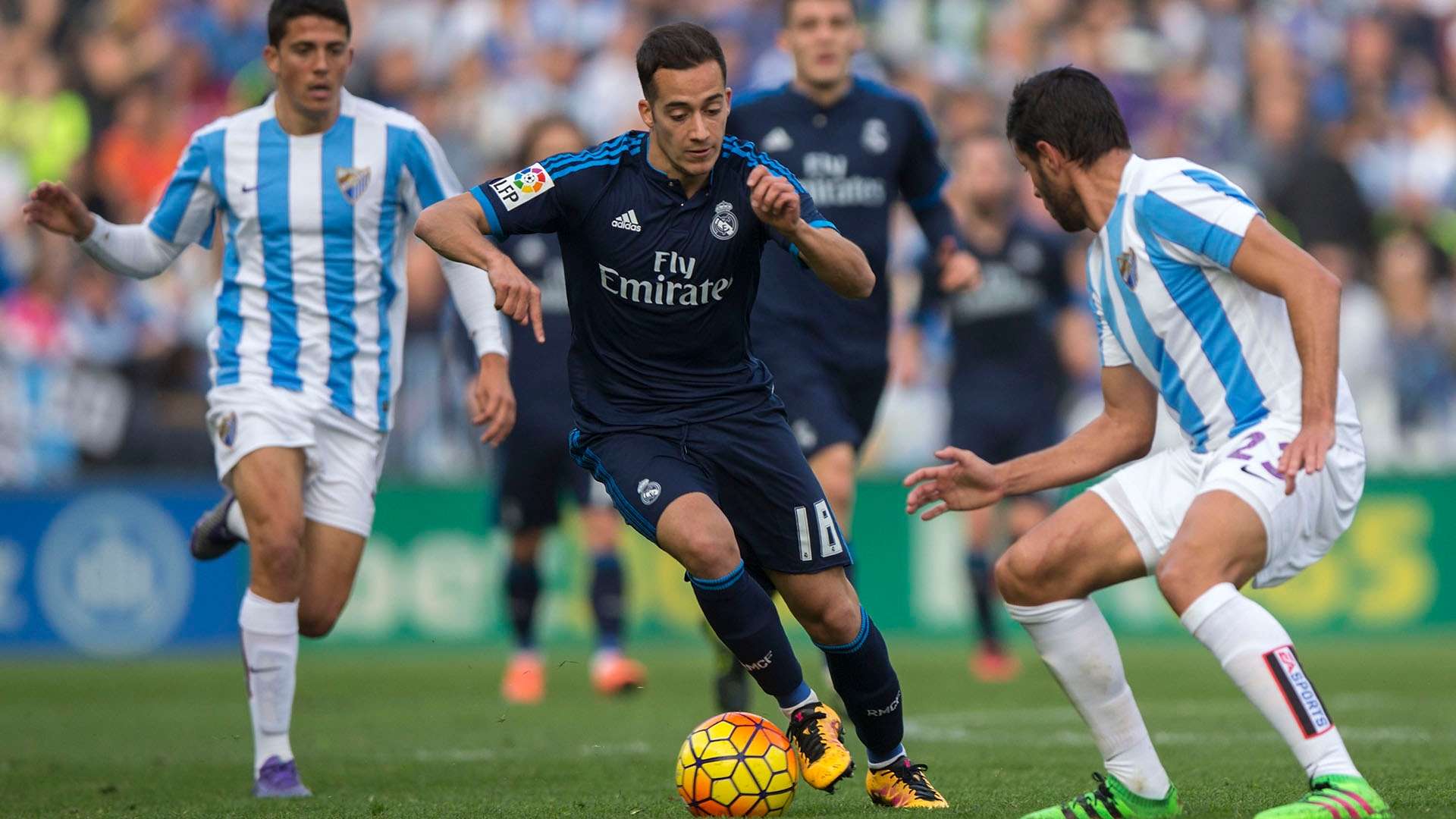 Lucas Vazquez Miguel Torres Malaga Real Madrid 21022016