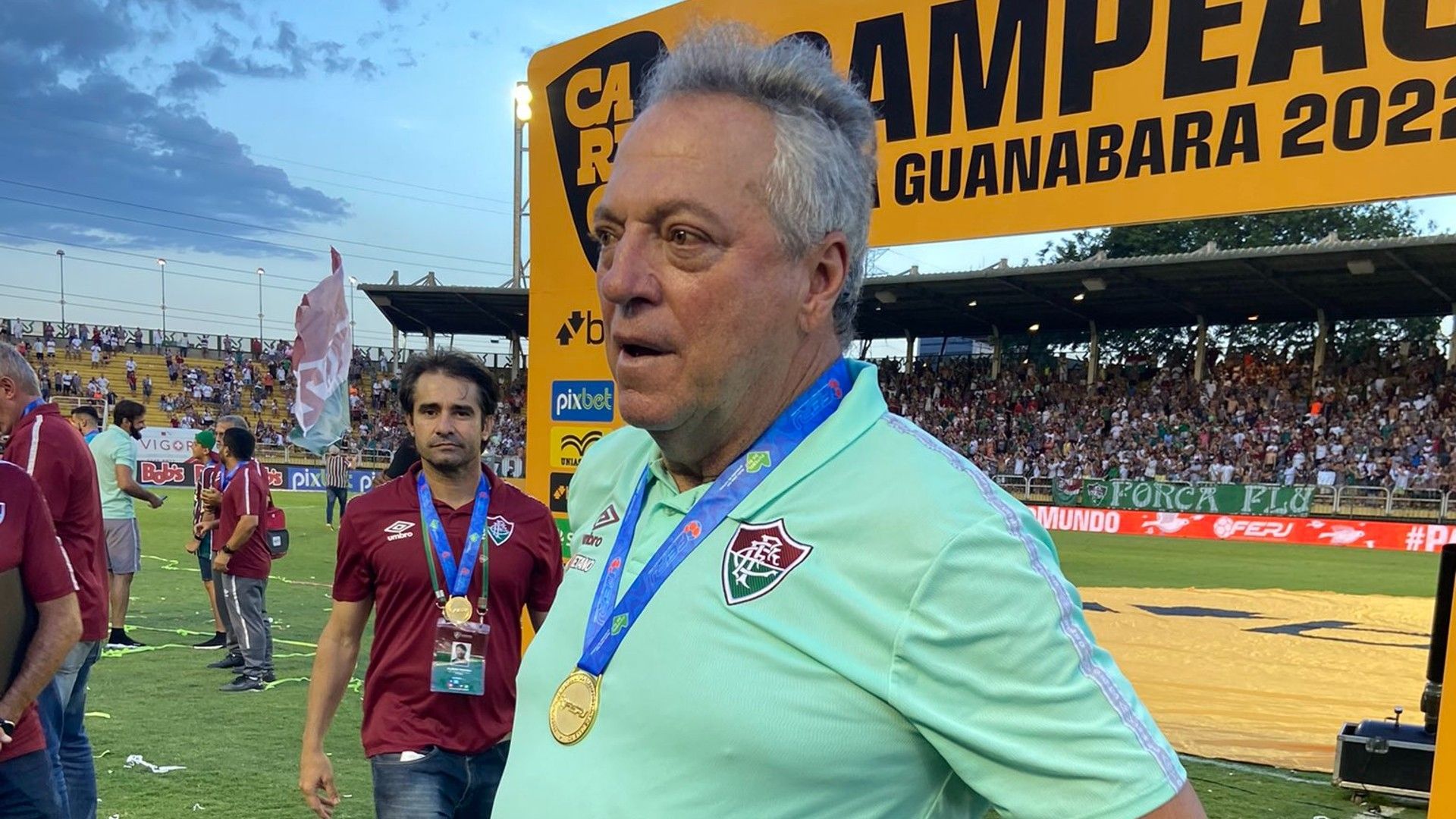 Abel Braga Fluminense campeão Taça Guanabara 2022 05 03 2022