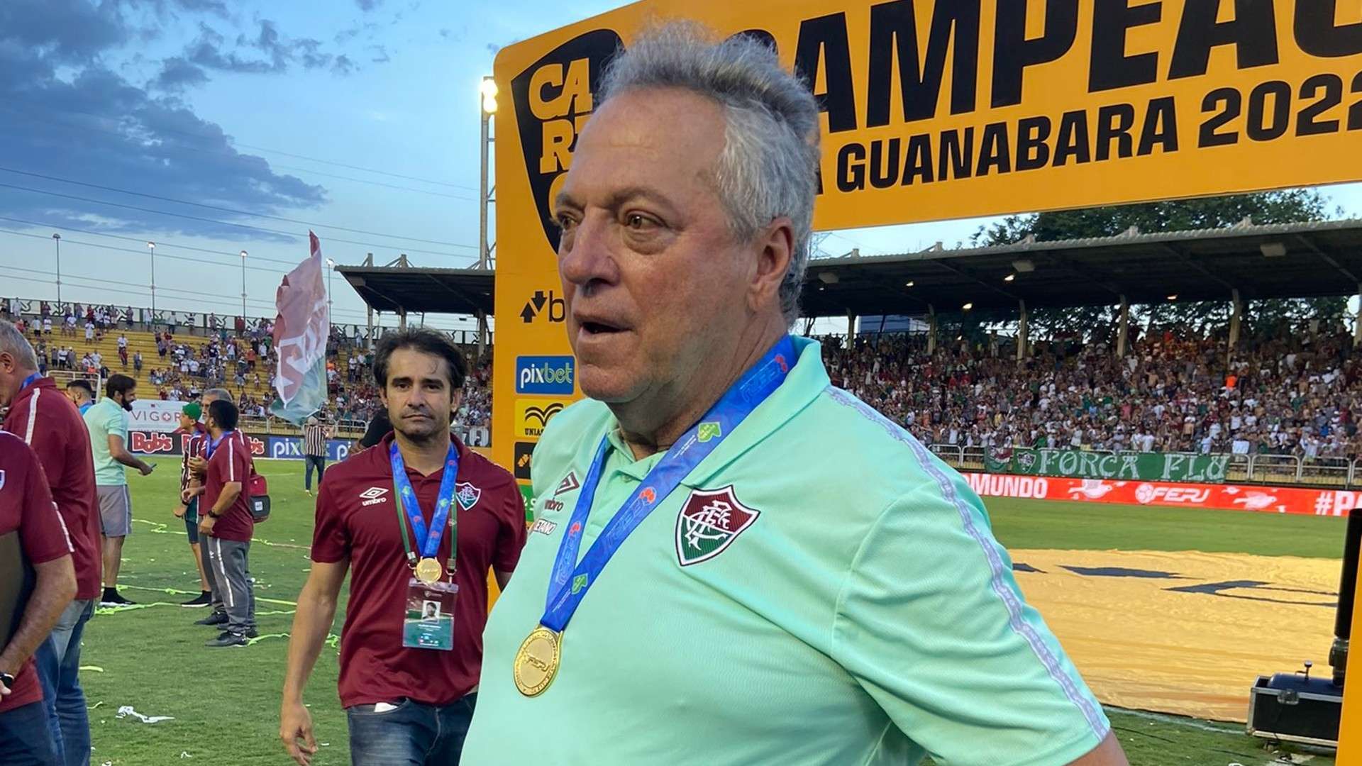 Abel Braga Fluminense campeão Taça Guanabara 2022 05 03 2022