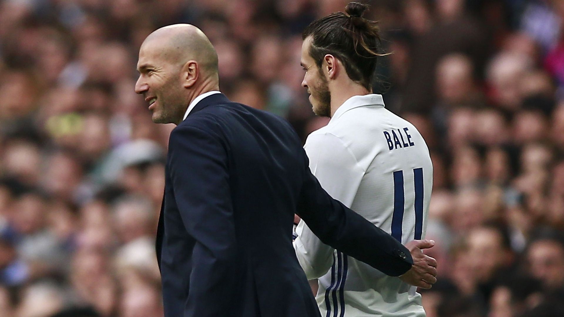Gareth Bale Zinedine Zidane 180217