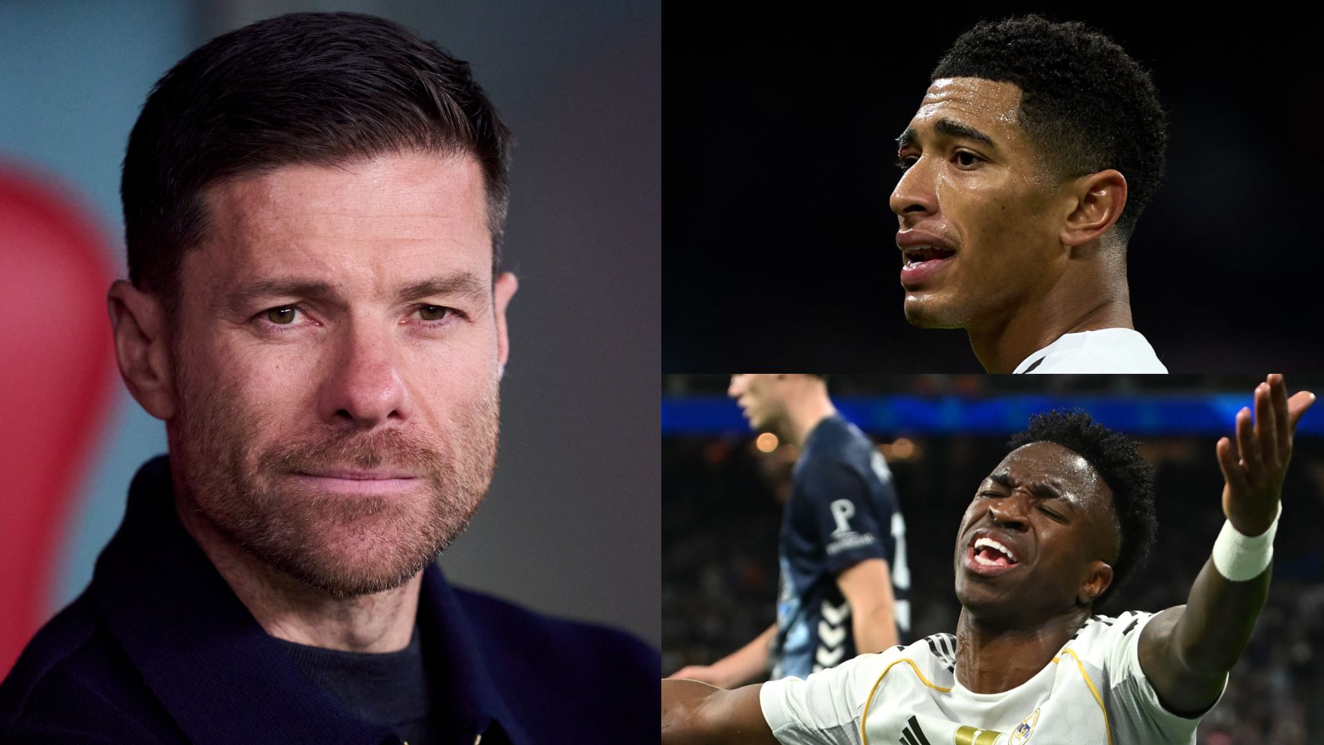 GFX Xabi Alonso Vinicius Jr Jude Bellingham