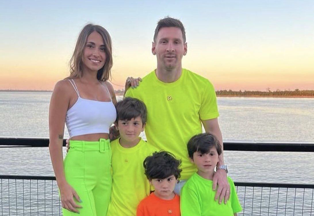 Messi family