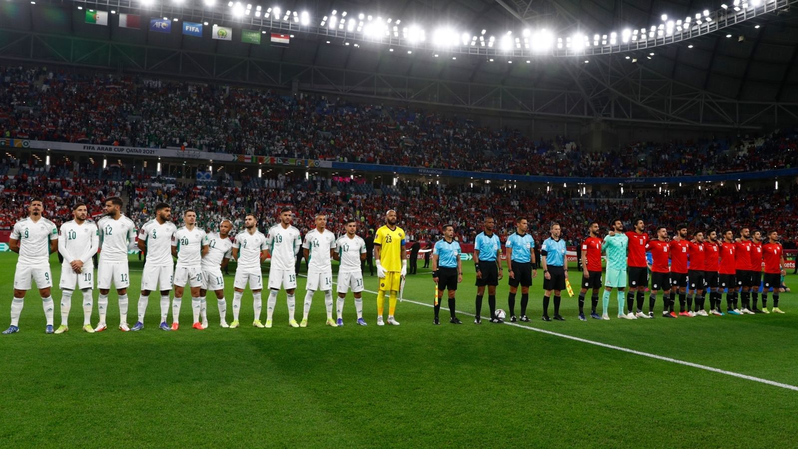 Egypt Algeria Arab cup 07.12.2021