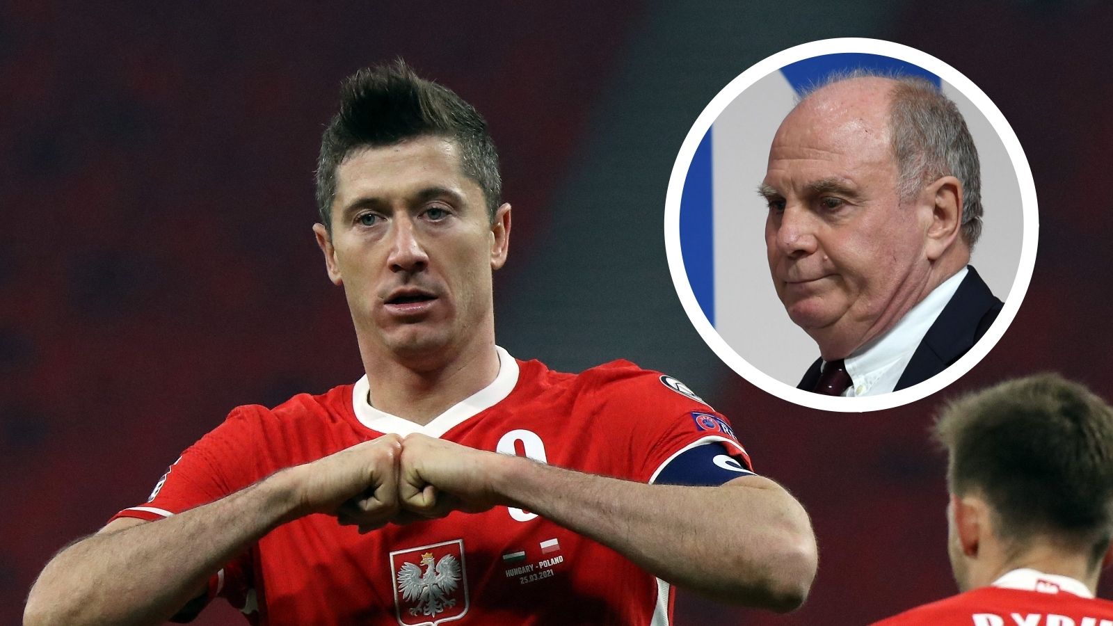 Robert Lewandowski Uli Hoeneß Bayern München