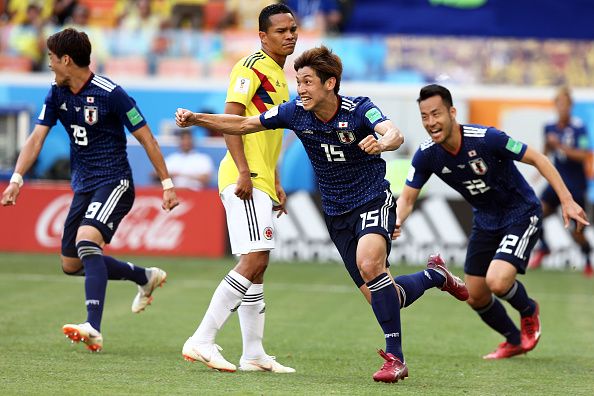 Osako Yuya vs Colombia