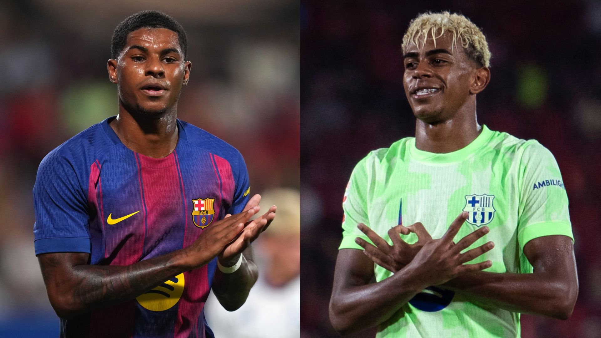 Marcus Rashford Lamine Yamal