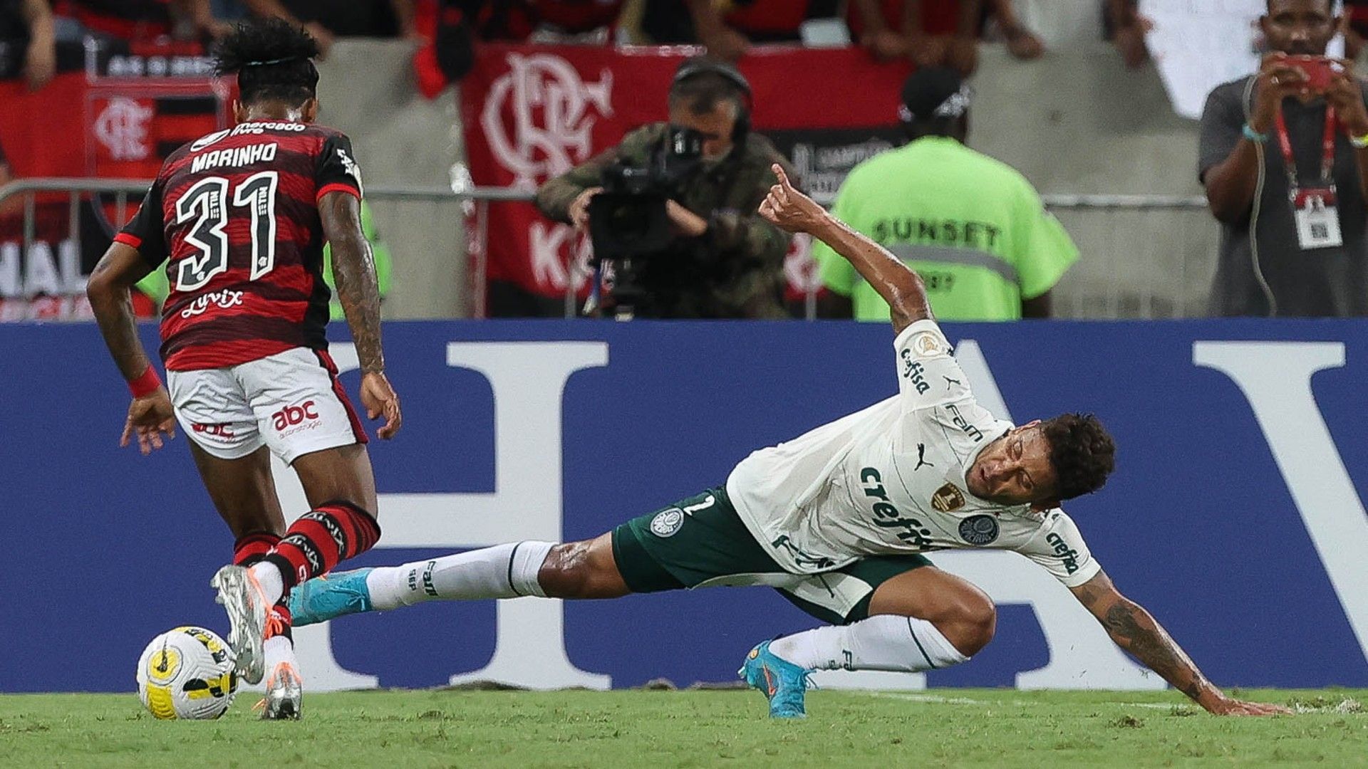 Marcos Rocha Flamengo Palmeiras Brasileirão 2022