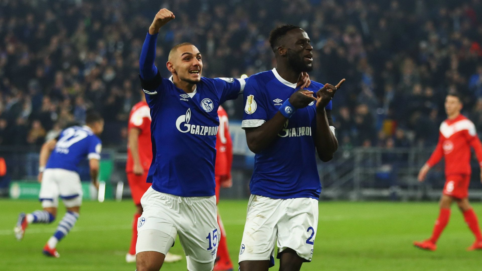 Ahmed Kutucu Salif Sane Schalke Düsseldorf 06022019