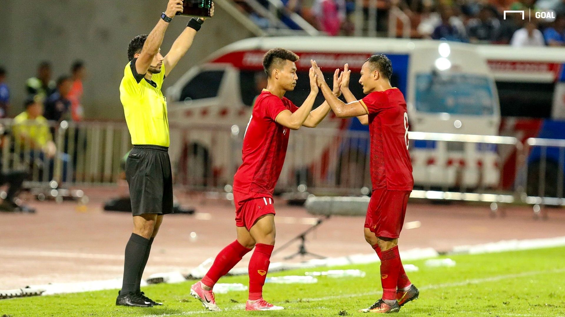 Trong Hoang Van Thanh Thai Lan - Vietnam 2022 FIFA World Cup qualification