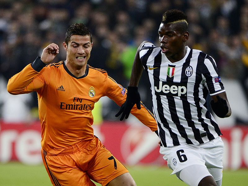 Paul Pogba Juventus Cristiano Ronaldo Real Madrid Champions League 11052013